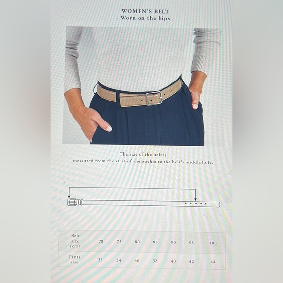 Maison Boinet Skinny Nubuck Leather Belt in Deep Turquoise w Gold Buckle 75 - Picture 16 of 16